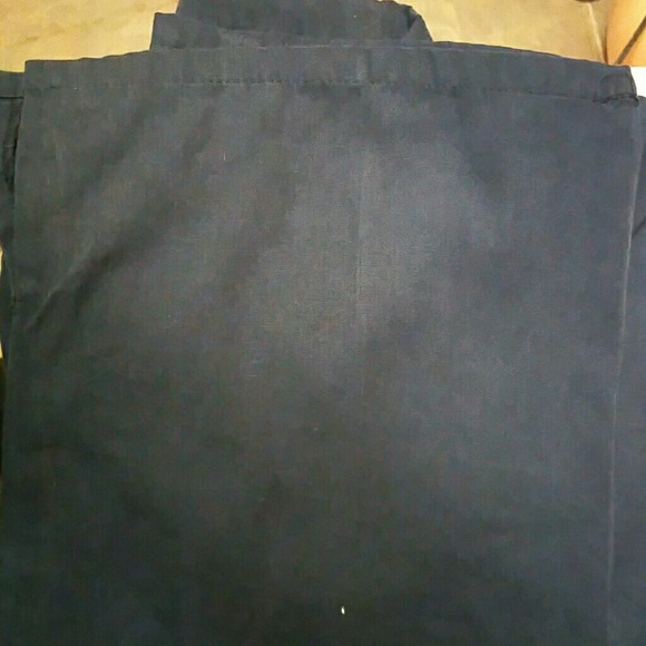 Size large navy blue Factory uniform pants - Picture 2 of 3